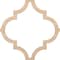 Ekena Millwork 33W x 33H x 38T Small Marrakesh Decorative Fretwork Wood Ceiling Panels, Red Oak CELW33X33X0375MRKRO - alternate 3